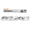 20 SABRE SAW BLADES FOR WOOD-METALS BIM 225x2,5x10TPI