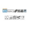 5 SABRE SAW BLADES FOR METALS BIM 200x1,8-2,6-14TPI