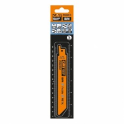 5 SABRE SAW BLADES FOR -METALS BIM 150x1,8-2,6x10-14TPI