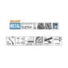 5 SABRE SAW BLADES FOR METALS BIM 150x1,8-3,2x8-14TPI