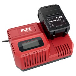 Greito įkrovimo įrenginys FLEX CA, 10.8/18.0V, Li-jonų