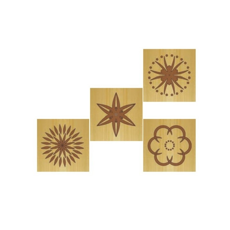 CARVER šabloon ROSETTE 3-7