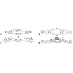 CARVER šabloon DOOR RAIL CLASSICAL