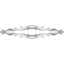 CARVER šabloon DOOR RAIL FLORENTINE