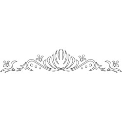 CARVER šabloon DOOR RAIL FLORENTINE