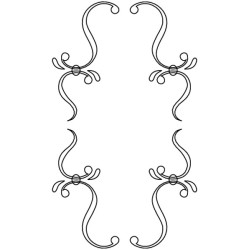 CARVER šabloon KITCHEN DOOR CLASSICAL