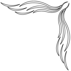 CARVER šabloon CORNER DESIGN FLORENTINE