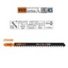 Tikksaelehed, 5 tk HCS 132x4x6TPI WOOD-STRAIGHT-COARSE