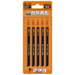 Tikksaelehed, 5 tk HCS 132x4x6TPI WOOD-STRAIGHT-COARSE