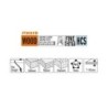 Tikksaelehed, 5 tk HCS 116x3x8TPI WOOD-STRAIGHT-FINE