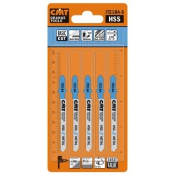 Tikksaelehed, 5 tk HSS 76x1.2x21TPI METAL-CURVE-FINE