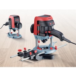 MAFELL LO 55 router in MAX3 – 55 mm depth, 1100 W, tool-free bit change