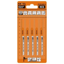 Tikksaelehed, 5 tk HCS 76x1.4x20TPI WOOD-CURVE-FINE