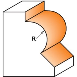 BEAD ROUTR BIT 45 HM S-8 D-36X25 R-8