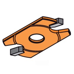 Külgserva soonefrees HM Z2 D-41x10.4 F-8