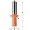 ROUNDOVER ELONGATED PLUNGER ROUTER BIT HM Z2 S-12,7 D-12,7-22 R-3,2 RH