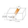 V-TONGUE AND GROOVE SET HM S-12 D-34.7-44.45