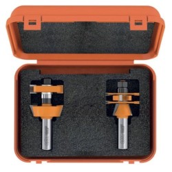 ADJUSTABLE SHAKER ROUTER BIT SET HM Z2 S-12 D-41,2