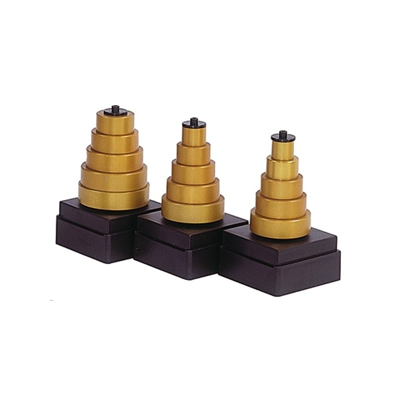 Hülsi komplekt 5 osaline H-1.6-3.2-6.35-9.5-12.7 mm