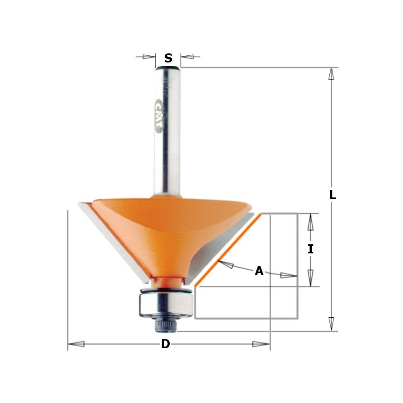 Otsfrees, laagriga HM S-12.7 D-45 x18
