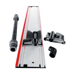 Aerofix F-AF 1 suction fastening system, with rail, adapters on and under the rail, flexible hose.