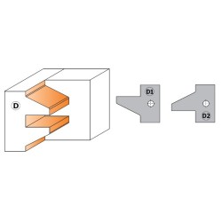 Raamukse freespea D-160x48x35 mm