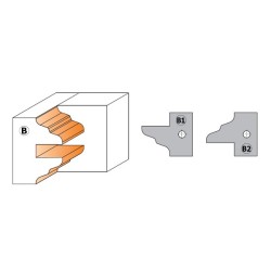 Raamukse freespea D-160x48x40 mm