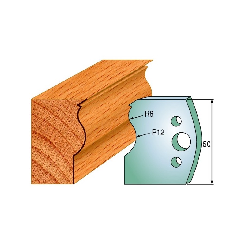 Piirajad, paar 50x4 mm