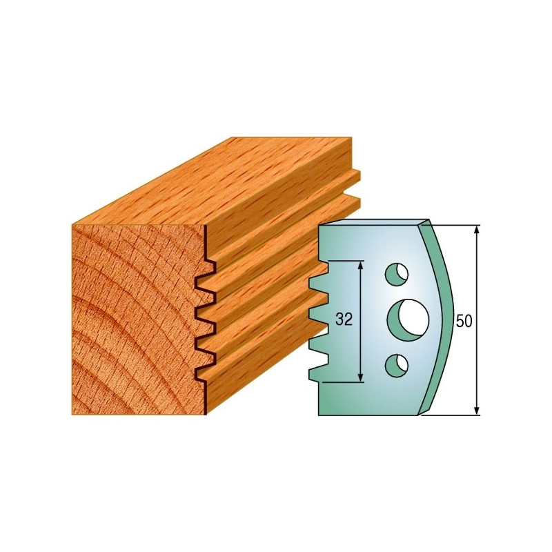 Piirajad, paar 50x4 mm