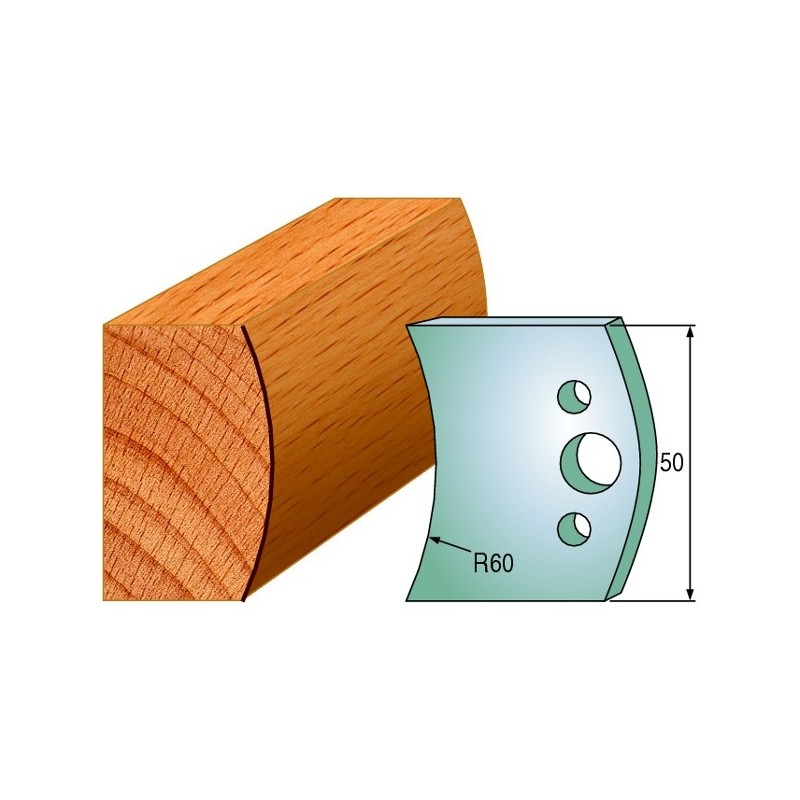 Piirajad, paar 50x4 mm