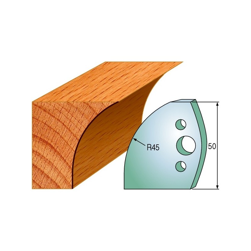 Piirajad, paar 50x4 mm