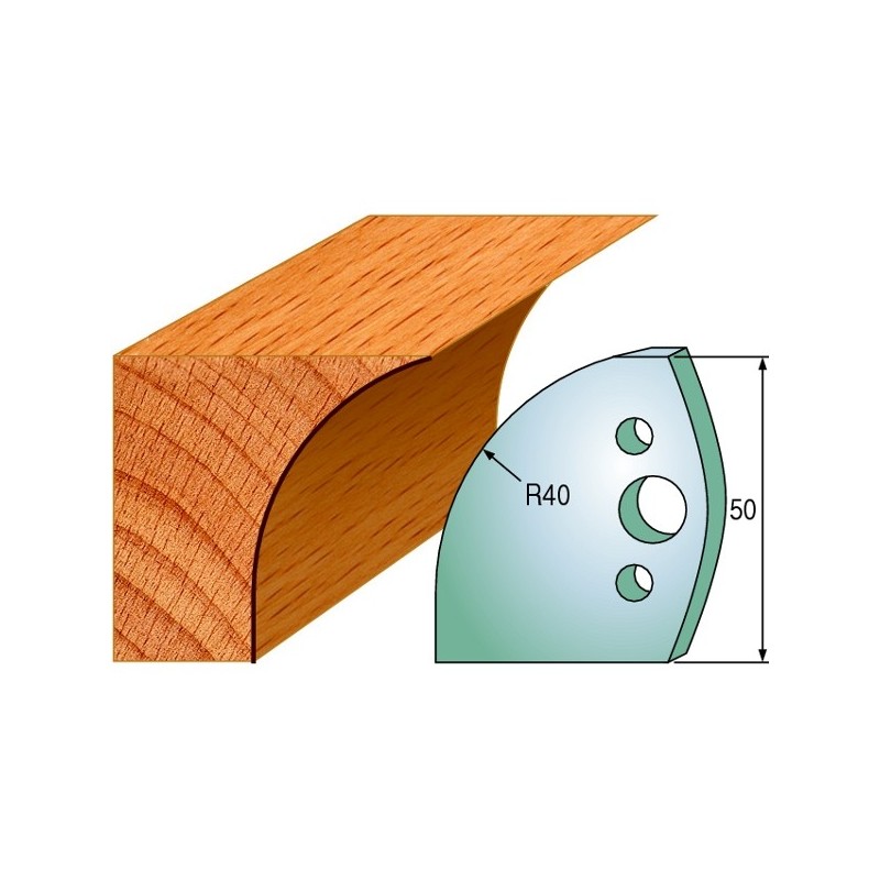 Piirajad, paar 50x4 mm