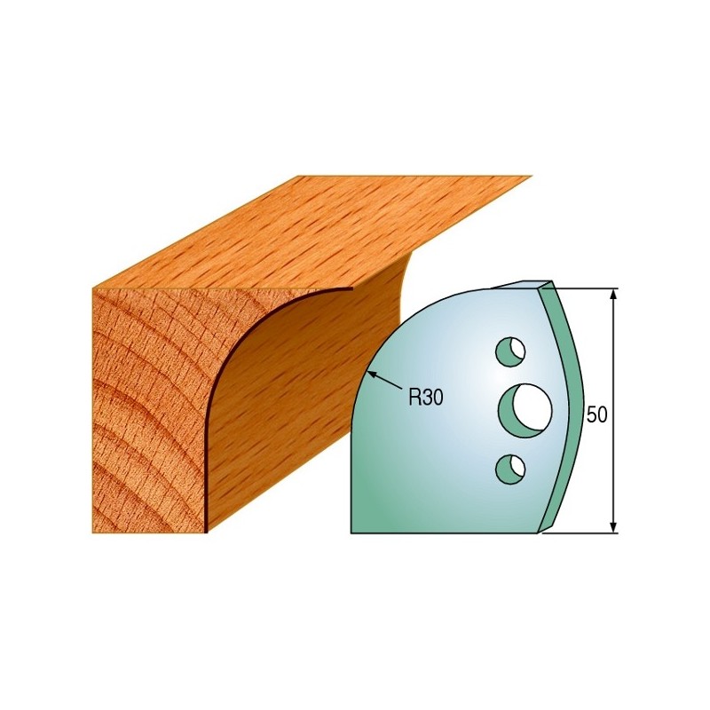 Piirajad, paar 50x4 mm