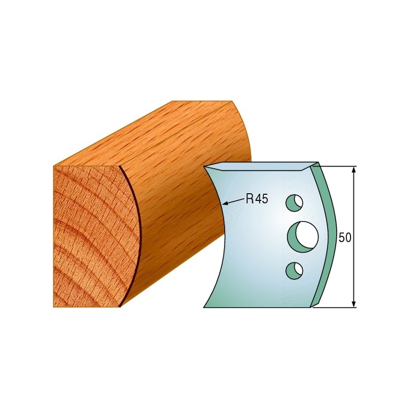 Profiilterad, paar HL 50x4 mm
