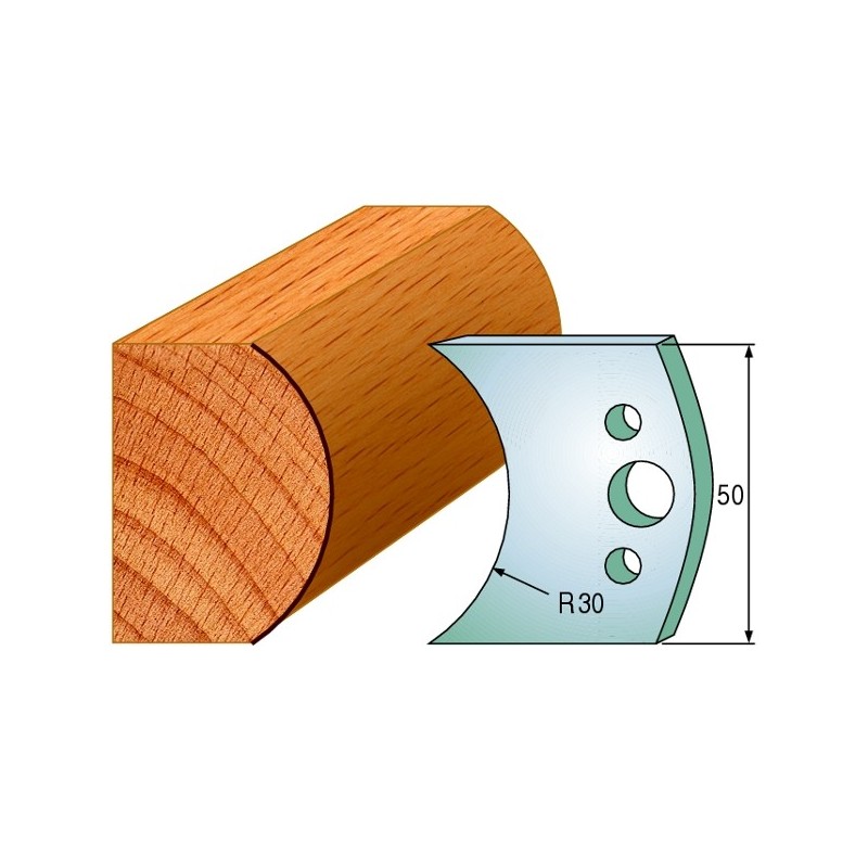 Piirajad, paar 50x4 mm