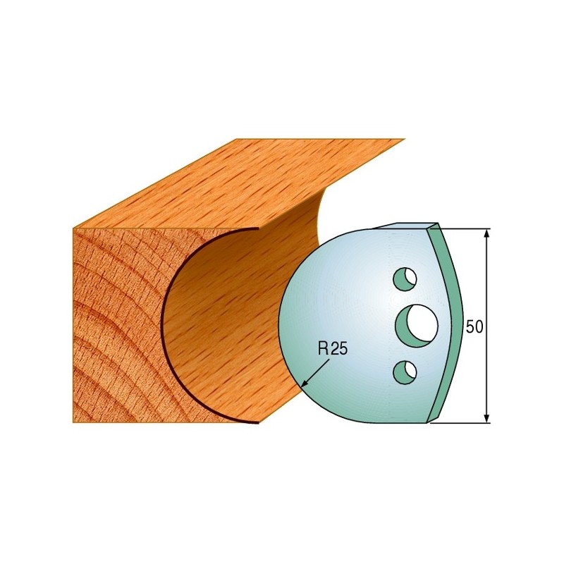 Profiilterad, paar HL 50x4 mm
