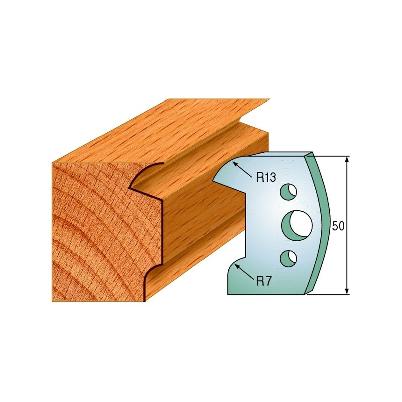 Piirajad, paar 50x4 mm