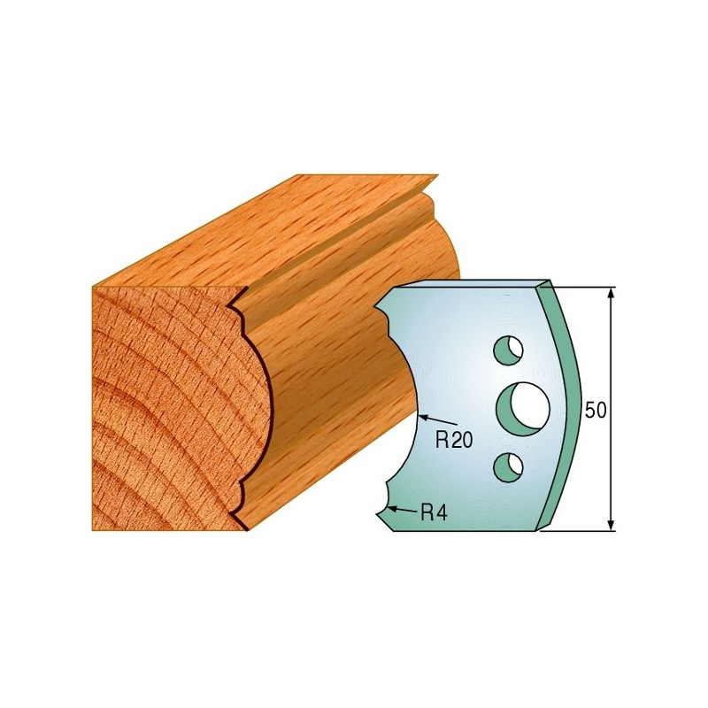 Piirajad, paar 50x4 mm