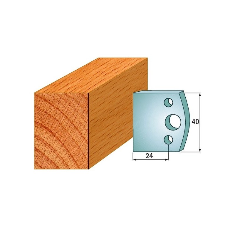 Profiilterad, paar HL 40x4 mm