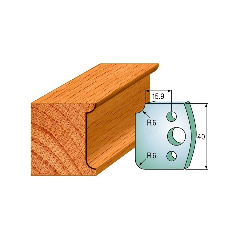 Profiilterad, paarS HL 40x4 mm