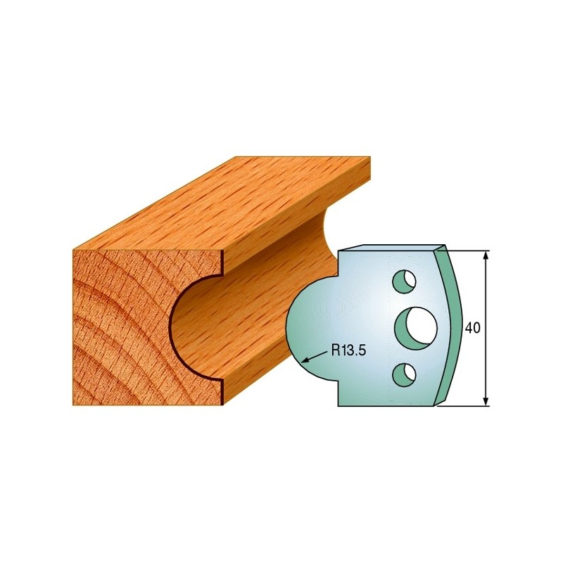 Profiilterad, paar HL 40x4 mm