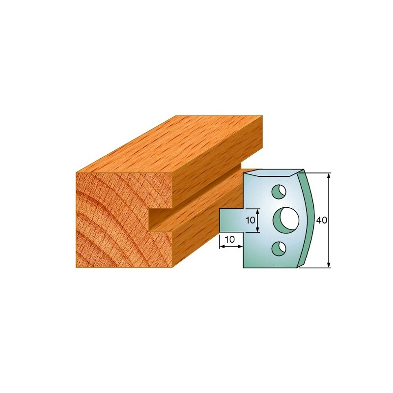 Profiilterad, paar HL 40x4 mm