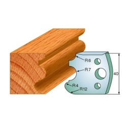 Piirajad, paar 40x4 mm