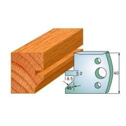 Piirajad, paar 40x4 mm