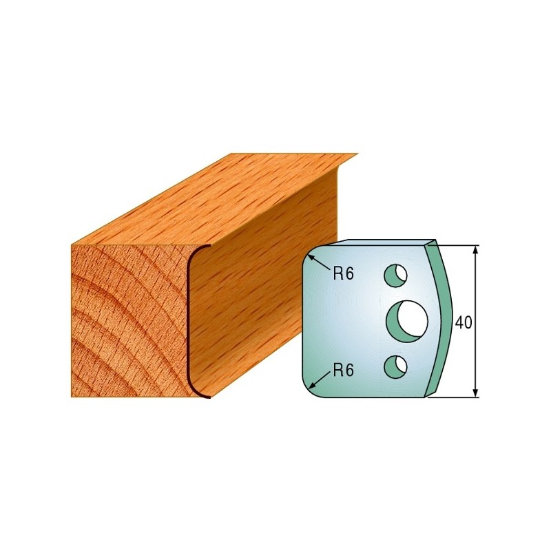 Profiilterad, paar HL 40x4 mm