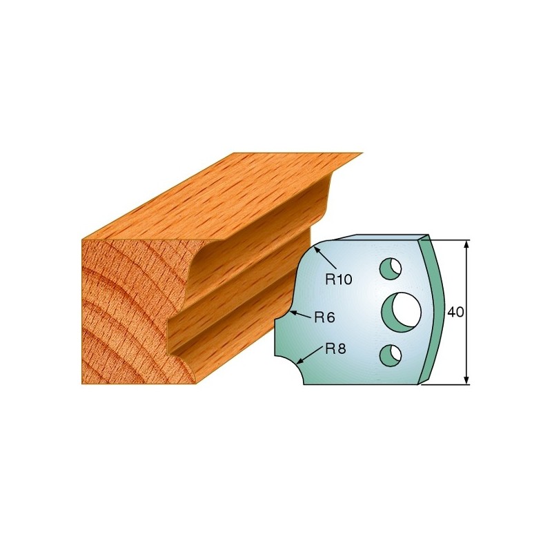 Profiilterad, paar HL 40x4 mm