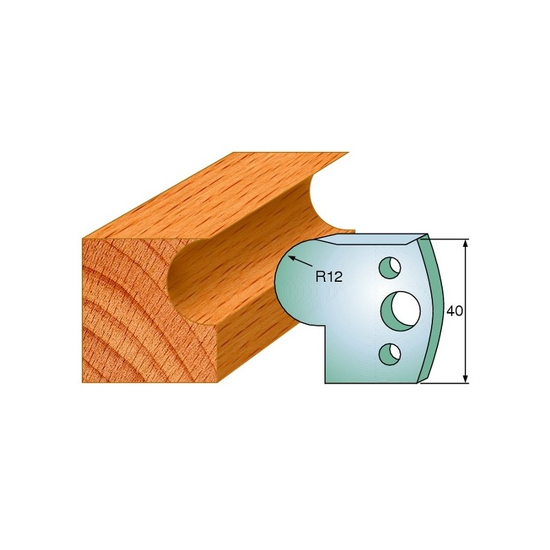 Profiilterad, paar HL 40x4 mm