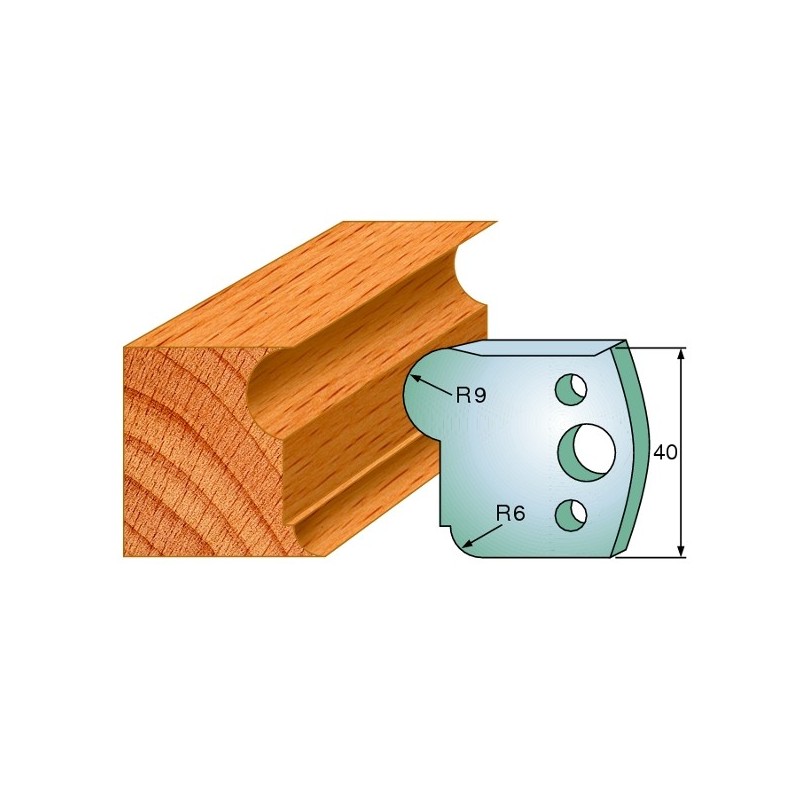 Profiilterad, paar HL 40x4 mm