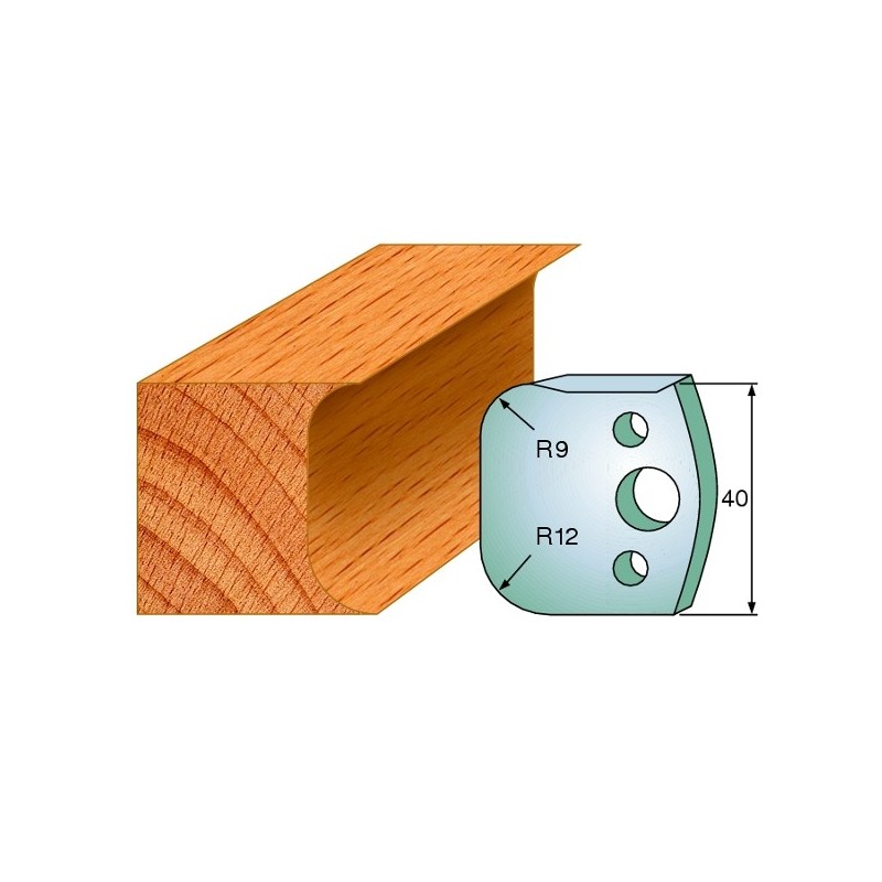 Profiilterad, paar HL 40x4 mm