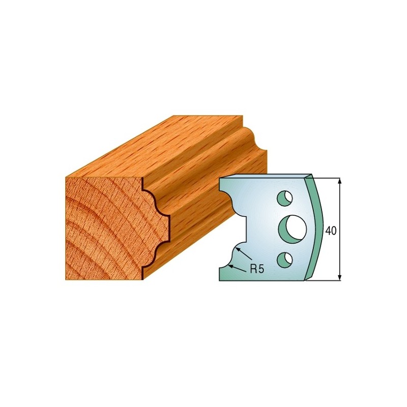 Profiilterad, paar HL 40x4 mm